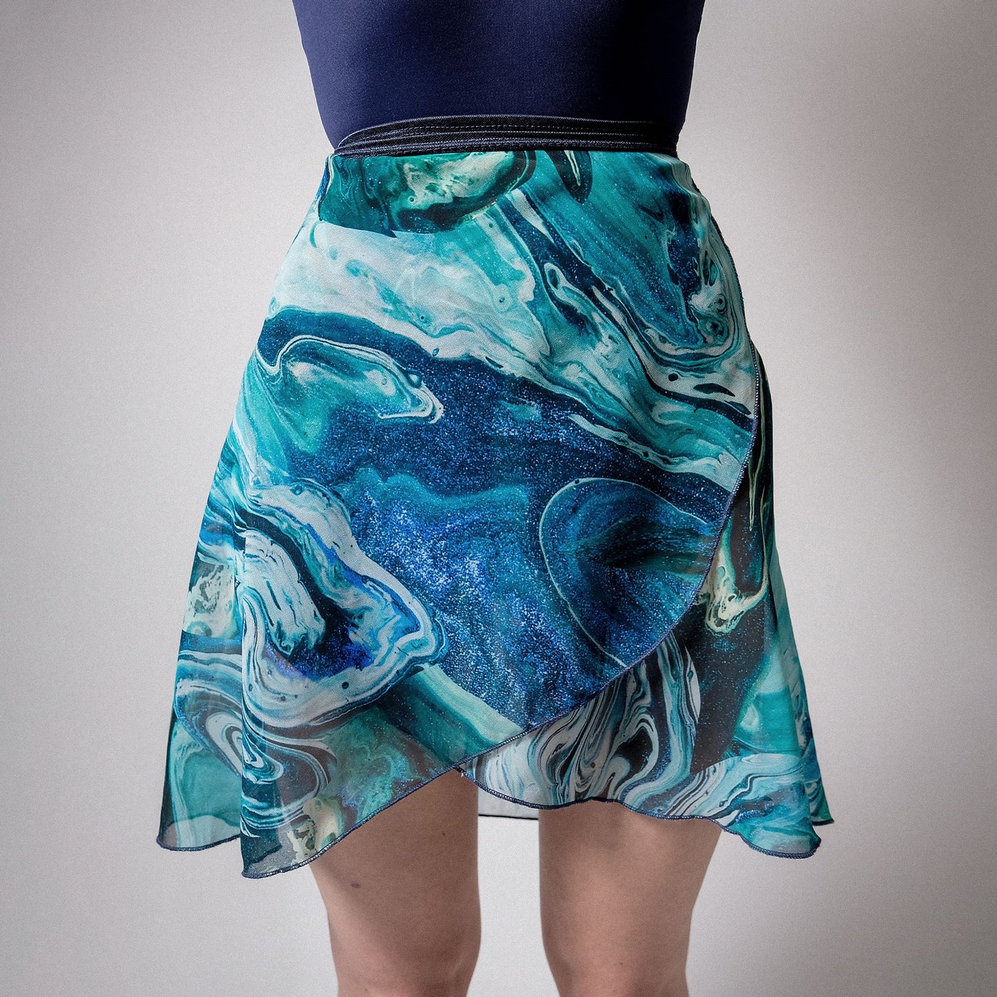 Blue Aurora Skirt | Ballet Dance Skirt | Alison Eager Dancewear